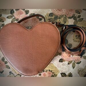 LC Lauren Conrad NWOT Love Heart-Shaped Crossbody Bag